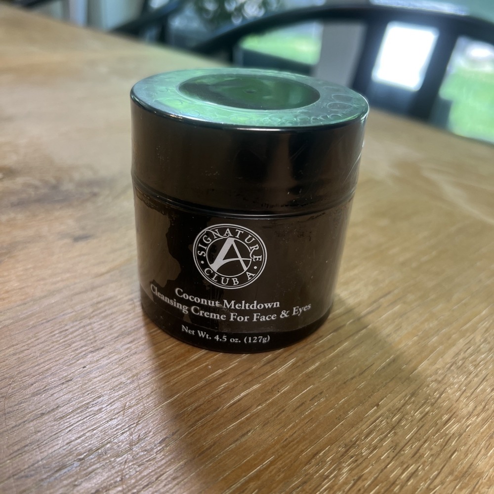 Signature Club A Rapid Transport Infused Coconut Meltdown Cleansing Creme 4.5 oz